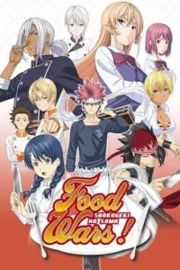 food wars shokugeki no soma season 1, moviesflix4
