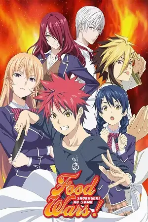 food wars shokugeki no soma season 1, moviesflix5